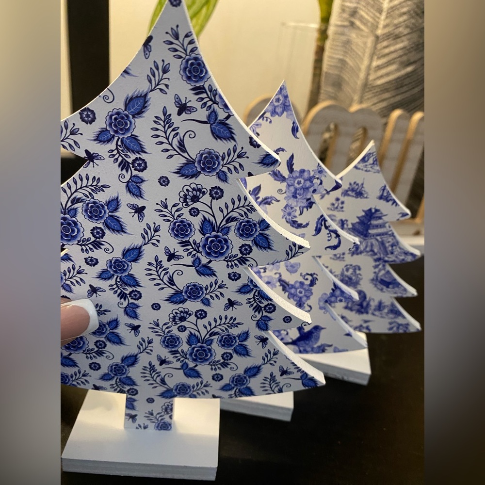 BRAND NEW!!🌲🌲Decorative Wooden Christmas Trees🌲🌲